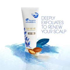 Head & Shoulders with argan oil visual highlighting nourishment benefit