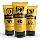 HeadBlade HeadSlick crème mentholée prête au rasage du crâne.