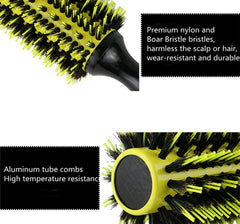 Healthcom brosse round 35mm, parfaite pour longueurs moyennes et démêlage.