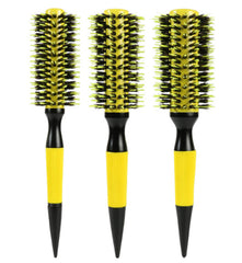 Healthcom brosse round ceramique ionique 3en1 pour cheveux, coiffage rapide et uniforme.