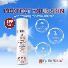 Healthy Skin Lab Protect: formule non comédogène adaptée aux peaux sensibles.