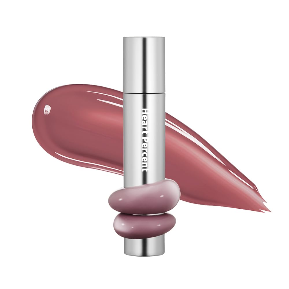 Heart Percent Dote On Mood – bouteille montrant teinte lumineuse et éclat durable.