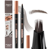 Sourcils definis avec le crayon HECI BEAUTY pour une application précise.