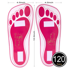 Tampons-pieds HeeStar adhésifs assurant une tenue sécurisée sans glissement.