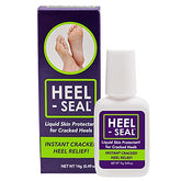 Heel-Seal bouteille-lotion protectante pour talons fissurés.