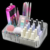 heemeei boîte transparente pour embouts perceuse à ongles, visibilité rapide des outils