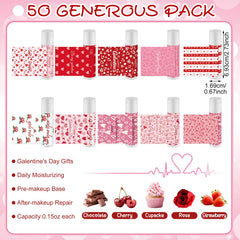 Baume lèvres Heigble cœur rose design élégant