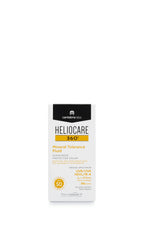 Heliocare 360 Fluide Minéral: application sur peau, texture légère qui pénètre vite