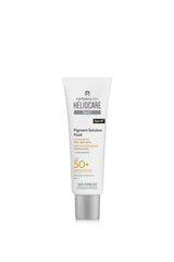 Teinte subtile d'Heliocare 360 Pigment Solution pour un teint unifié.