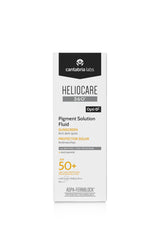 Texture légère d'Heliocare 360 Pigment Solution Fluid SPF50 qui pénètre rapidement.