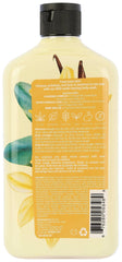 Hempz Gel Douche Anti-Âge Vanille et Musc — texture mousse douce pour hydratation quotidienne.