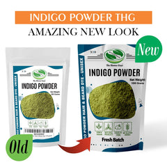 The Henna Guys indigo-poudre-application, application facile pour une coloration naturelle.
