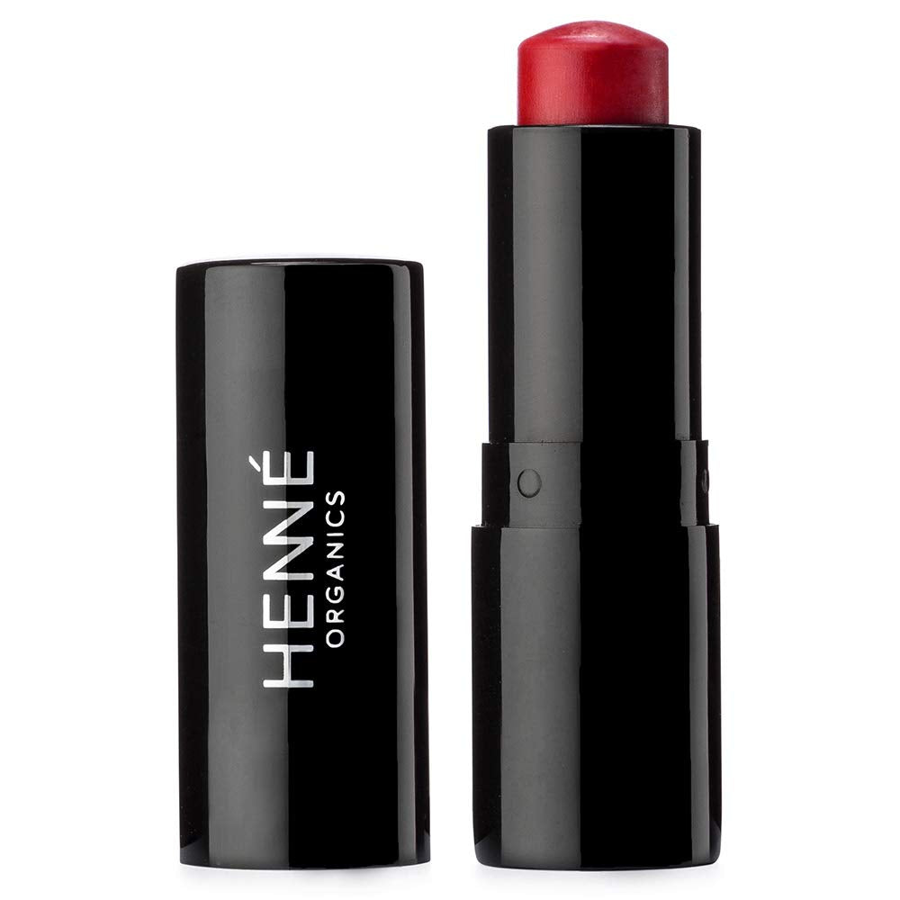 Henné Organics teinte lèvres Desire en bouteille offre couleur naturelle et hydratation