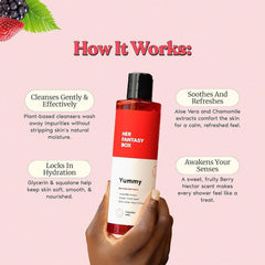 Her Fantasy Box Yummy – Senteur fruitée qui persiste après la douche, impression durable.