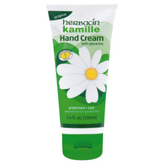 Herbacin Kamille Plus Crème Mains - texture nourrissante et non grasse.