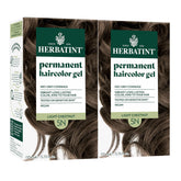 Herbatint 5N chatain clair - bouteille montrant couleur naturelle et couverture durable sans ammoniaque.