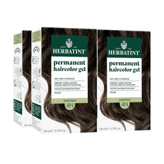 Herbatint 4N Chestnut – bouteille colorante facile à appliquer et couleur homogène.