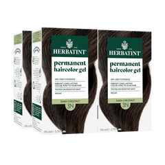 Herbatint teinture 3N châtain sombre – bouteille pratique pour application précise et propre.