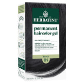 Herbatint 1N Noir – flacon teinture permanente sans ammoniaque pour une couleur uniforme