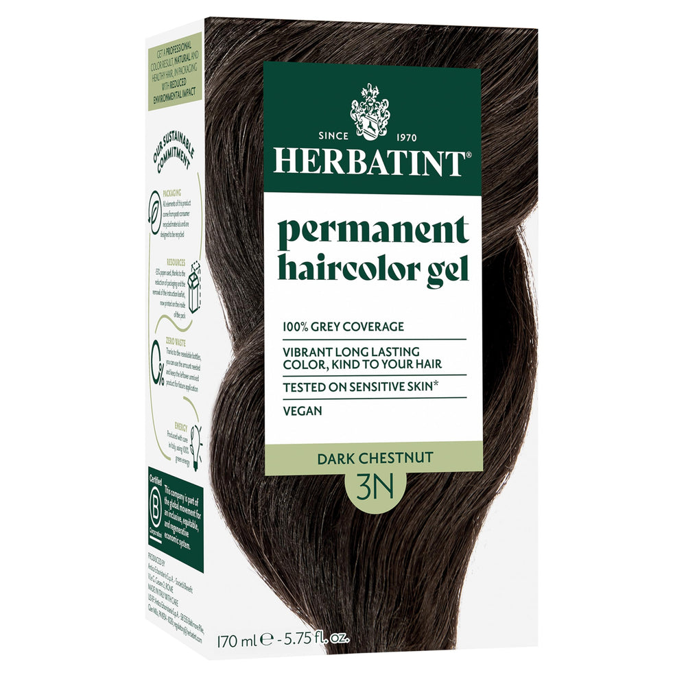 Herbatint 3N Châtain Foncé : bouteille de teinture prête à l’emploi