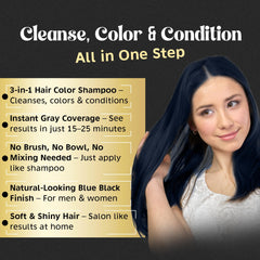 Herbishh Color Shampoo – mousse légère couvrant bien les cheveux gris.