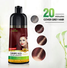 Coloration des cheveux gris avec Herbishh pour un résultat uniforme