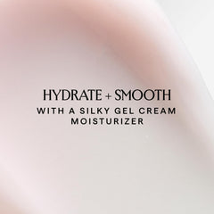 Application gestes mains, gel-crème facile à faire pénétrer sur le visage