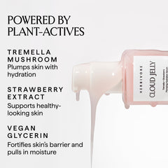 HERBIVORE Gelée Nuage — Texture légère prête à l’application rapide.