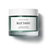 HERBIVORE masque tanaisie bleue, texture crème légère clarifie les imperfections et affine les pores.