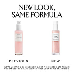 Mousse légère Herbivore, préparation idéale de la peau avec nuage rose