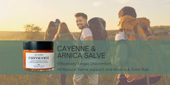 Herbs of Eden Baume Cayenne Arnica massage mains relaxant et réconfortant.