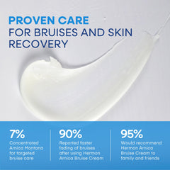 Hermon Arnica crème application-douce: application douce sur peau délicate après effort quotidien