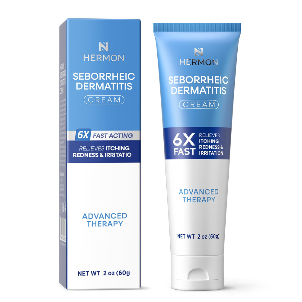 Hermon Crème séborrhéique pour cuir chevelu, soulage démangeaisons et rougeurs.