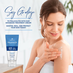 Crème Hermon Folliculite sur visage et corps, soin ciblé en simplicité