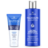 Hermon Folliculite Crème - bouteille, soin délicat pour la peau du cuir chevelu.