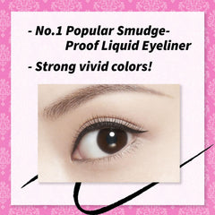 Heroine Make liner waterproof résiste à l'eau et assure une tenue longue durée.