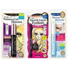 Heroine Make mascara volume avec brosse courbée pour cils épais et définis.