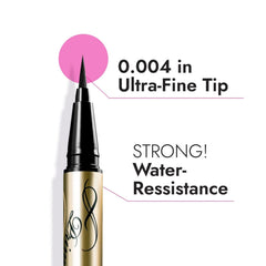 Nuancier noir intense Heroine Make Prime pour un regard dramatique.