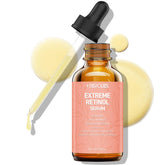 +1HEROLABS Sérum Retinol Visage : Bouteille élégante et peau douce après application