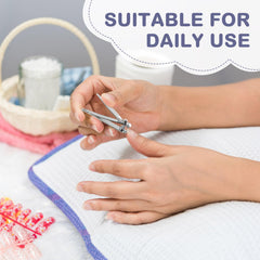 Hestya coupe-ongles format compact: petite taille pratique pour porte-clés et sac à main