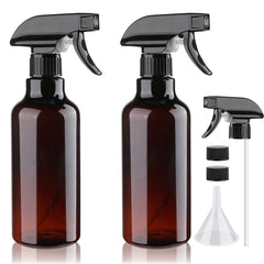 Bouteilles Hethyo à pulvérisation ambre 500 ml, ensemble pratique pour la maison.