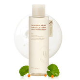HEVEBLUE Toner Centella—bouteille élégante pour équilibre peau et hydratation