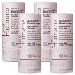 HEY HUMANS déodorant sans aluminium en bâton, protection durable toute la journée.