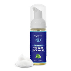 Heyedrate nettoyant mousse Tea Tree pour visage et paupières, purification en douceur