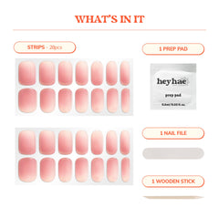 Heyhae application rapide sans lampe soleil pour ongles impeccables en déplacement.