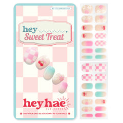 Heyhae bandes gel semi-curees ombre – emballage pratique pour retouche rapide.