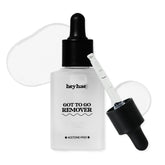 Heyhae Got To Go Remover: bouteille et formule douce pour décollement sans irritation.