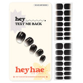 Heyhae Ombre : bandes gel semi-cuites pour une pose rapide et élégante.