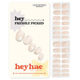 Heyhae: strips gel semi-cuits rose solide, fini naturel et durable.