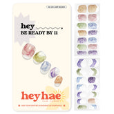 Heyhae Strips Gel Semi-Cuits marbre – finition chic et rapide.